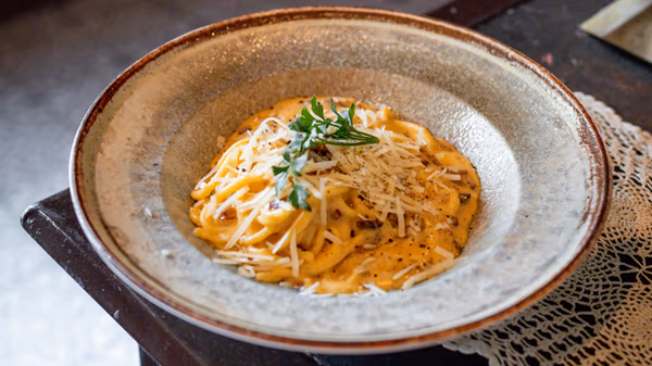 Spaghetti alla carbonara D.O.P.